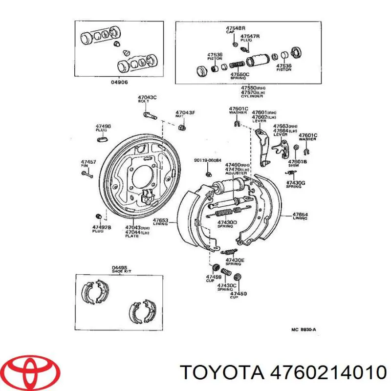  4760214010 Toyota