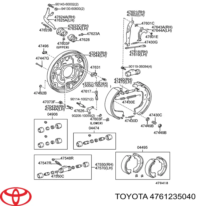 4761235040 Toyota 