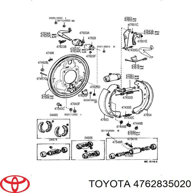  4762835020 Toyota