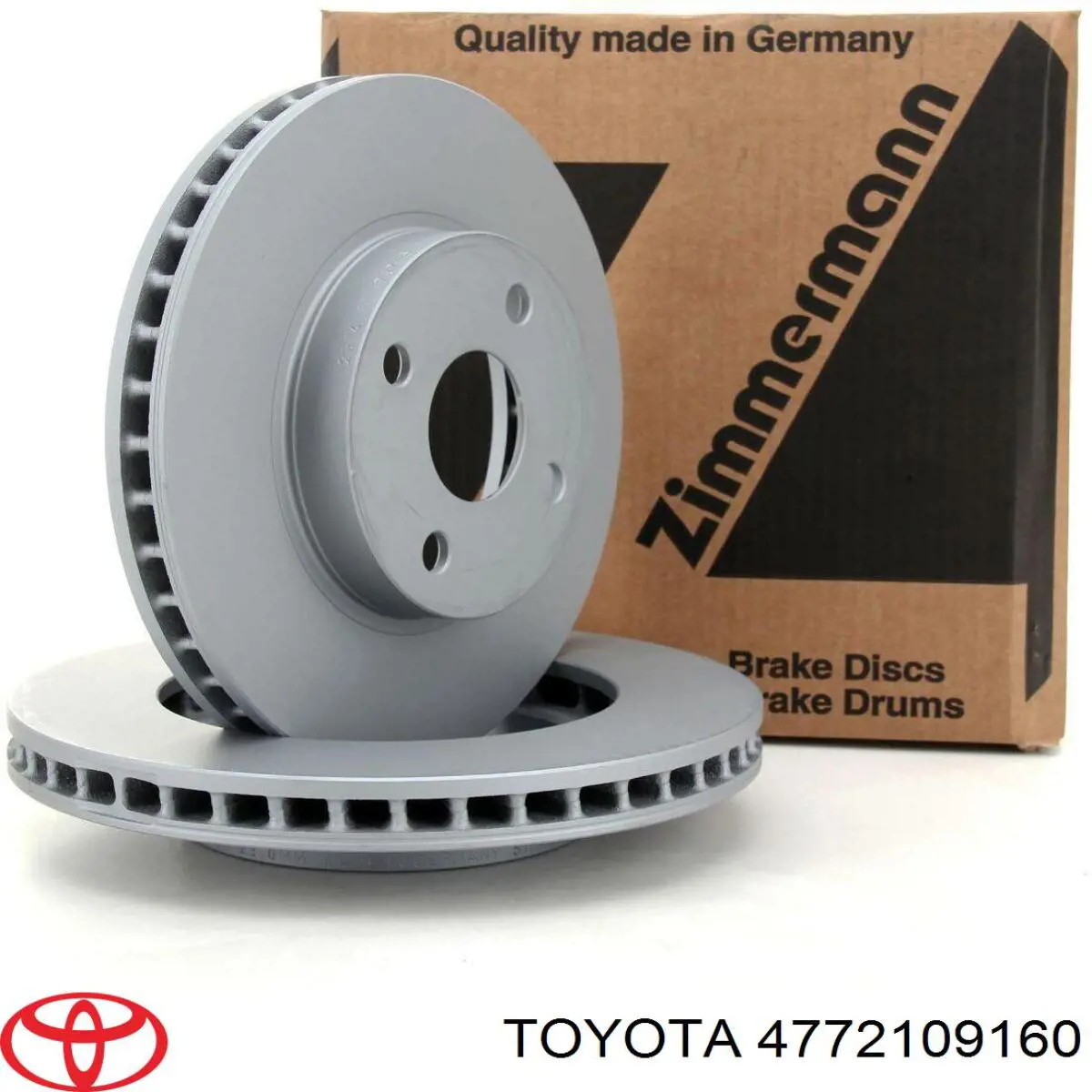 4772109160 Toyota Скоба гальмівного супорта переднього