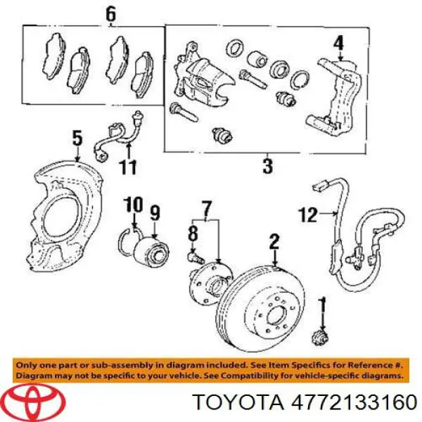  Toyota 4772133160 ціна, від 102.18 USD