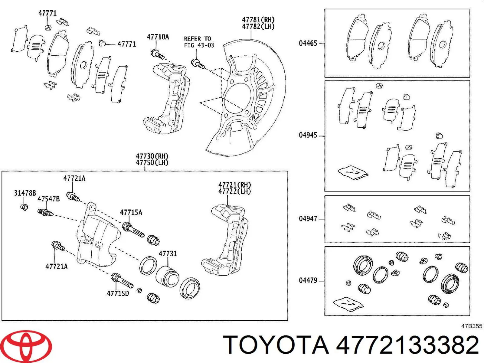  4772133382 Toyota