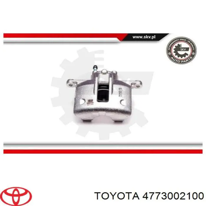 Супорт гальмівний передній правий 4773002100 Toyota