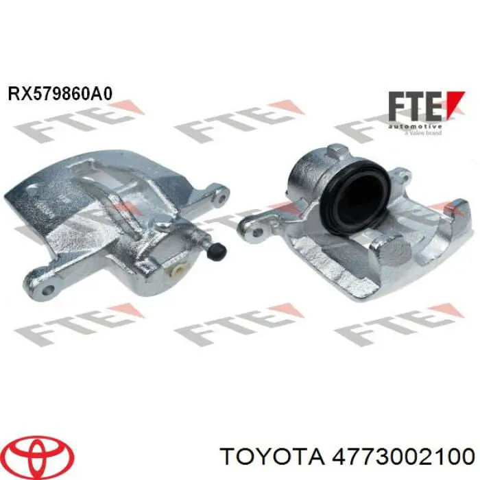 Супорт гальмівний передній правий Toyota 4773002100 ціна, від 19.00 USD