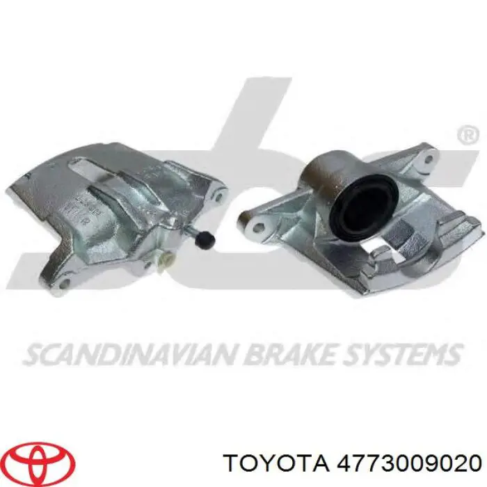 Супорт гальмівний передній правий 4773009020 Toyota