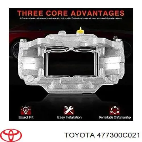 Супорт гальмівний передній правий 477300C021 Toyota