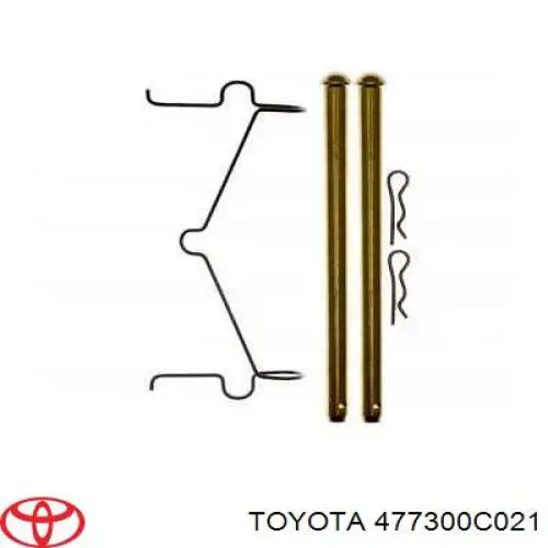 477300C021 Toyota Супорт гальмівний передній правий