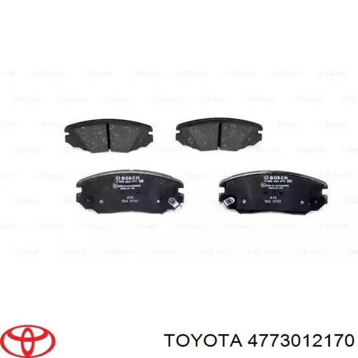 Супорт гальмівний передній правий Toyota 4773012170 ціна, від 95.30 USD