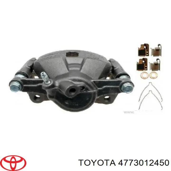 Супорт гальмівний передній правий 4773012450 Toyota