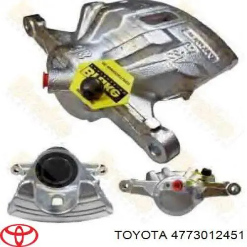 Купити 4773012451 Toyota Супорт гальмівний передній правий