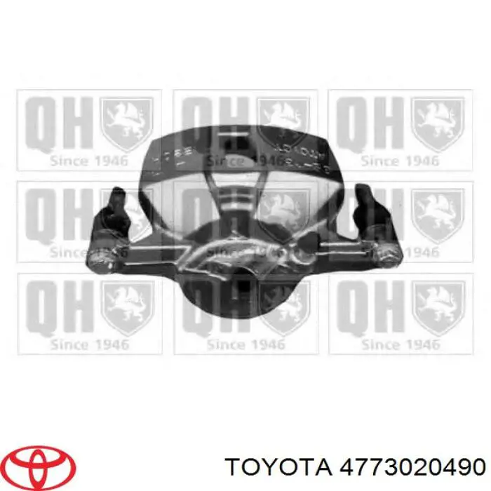 Супорт гальмівний передній правий Toyota 4773020490 ціна, від 30.40 USD
