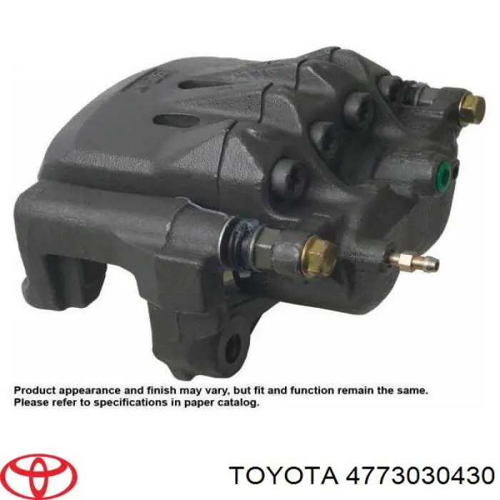 4773030430 Toyota Супорт гальмівний передній правий