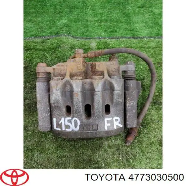 4773030500 Toyota Супорт гальмівний передній правий