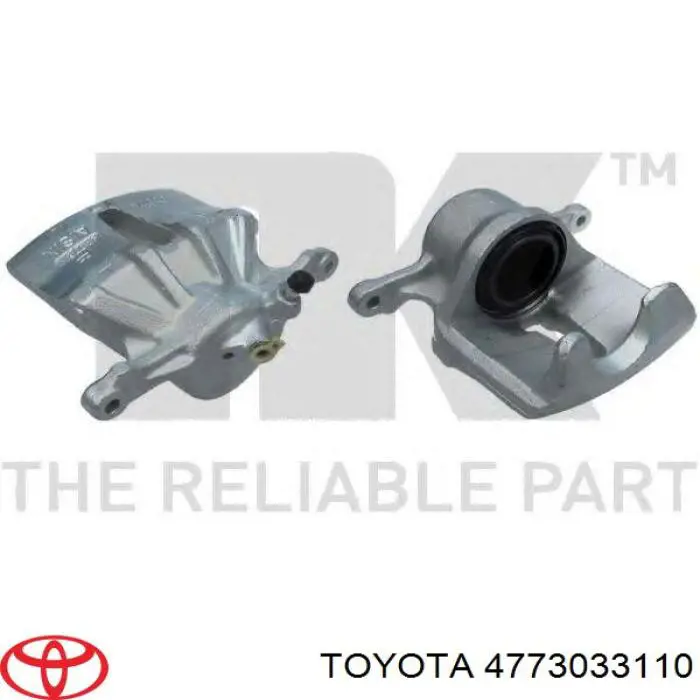 Супорт гальмівний передній правий Toyota 4773033110 ціна, від 30.40 USD
