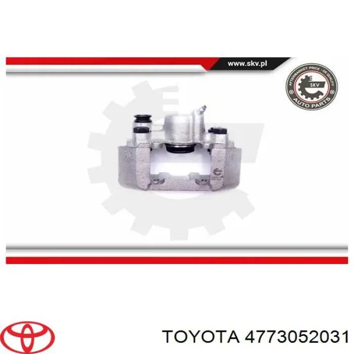Супорт гальмівний задній правий Toyota 4773052031