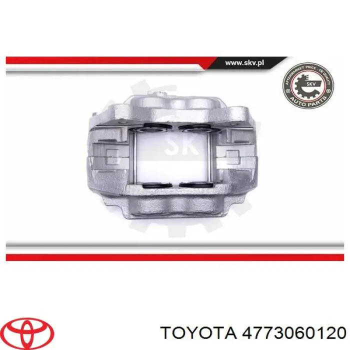Супорт гальмівний передній правий Toyota 4773060120 ціна, від 136.19 USD