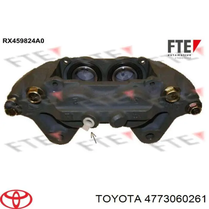 Супорт гальмівний передній правий 4773060261 Toyota