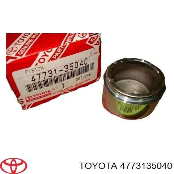 Поршень супорта гальмівного, переднього Toyota 4773135040 ціна, від 14.60 USD