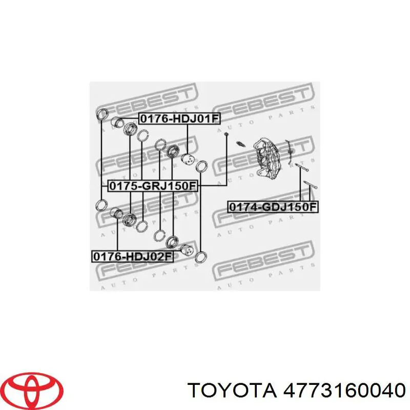 Поршень супорта гальмівного, переднього Autofren D025697 ціна, від 7.26 USD