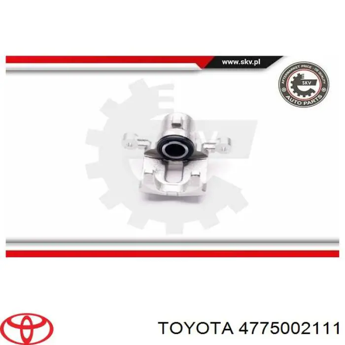 Супорт гальмівний задній лівий Toyota 4775002111 ціна, від 29.14 USD