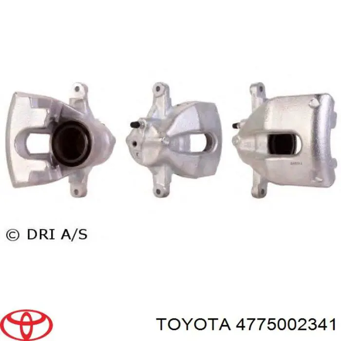 Купити 4775002341 Toyota Супорт гальмівний передній лівий