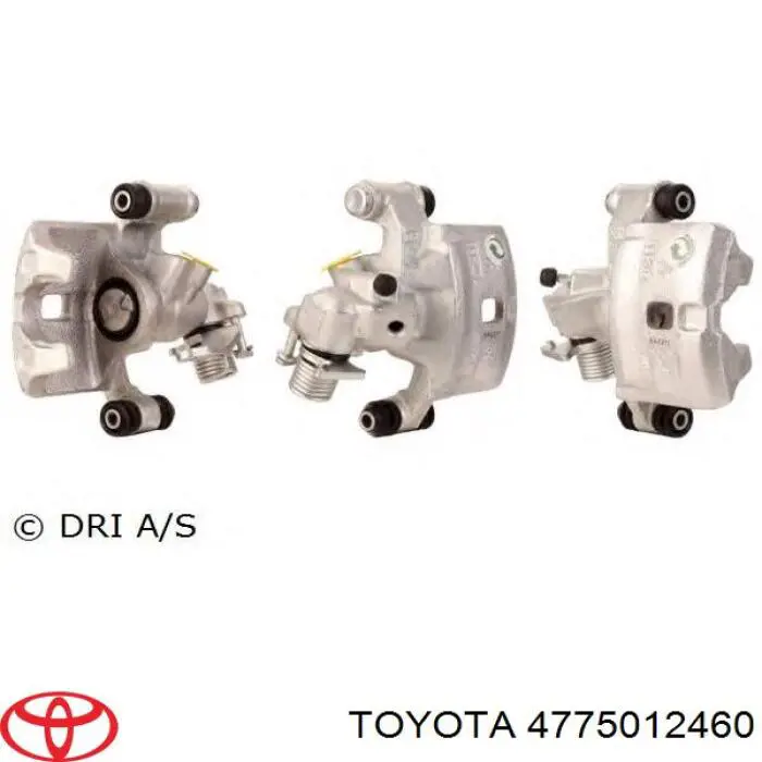 Супорт гальмівний задній лівий Toyota 4775012460 ціна, від 68.78 USD