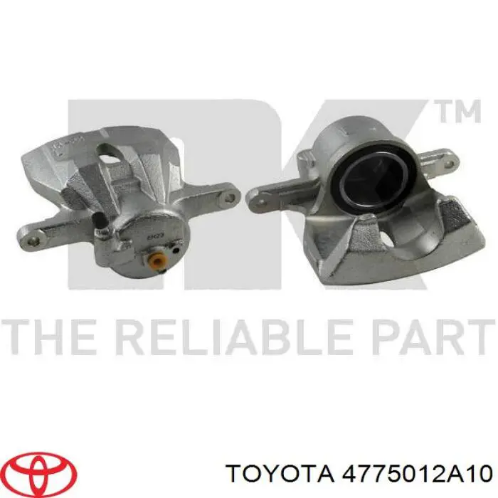 Купити 4775012A10 Toyota Супорт гальмівний передній лівий