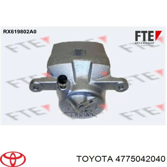 Купити 4775042040 Toyota Супорт гальмівний передній лівий