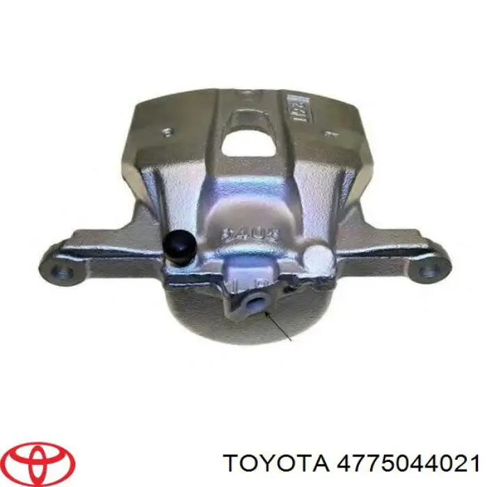 4775044021 Toyota Супорт гальмівний, передній, лівий