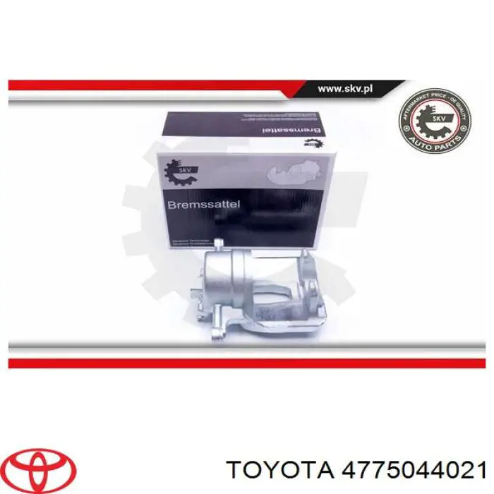 Купити 4775044021 Toyota Супорт гальмівний передній лівий