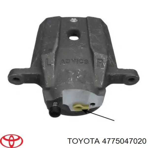 0986134475 Bosch Супорт гальмівний, передній, лівий