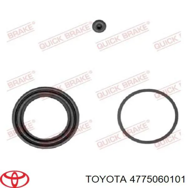 Купити 4775060101 Toyota Супорт задній лівий