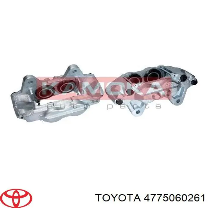 Купити 4775060261 Toyota Супорт гальмівний передній лівий
