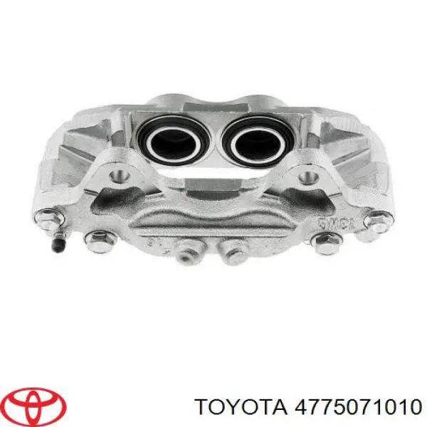 4775071010 Toyota Супорт гальмівний, передній, лівий