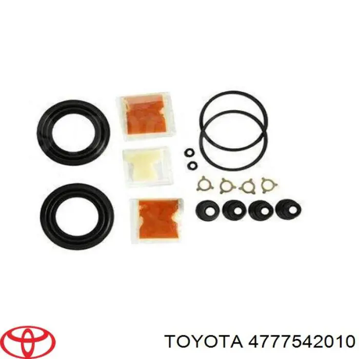 Пильник направляючої супортугальмівного, переднього Toyota 4777542010 ціна, від 3.56 USD