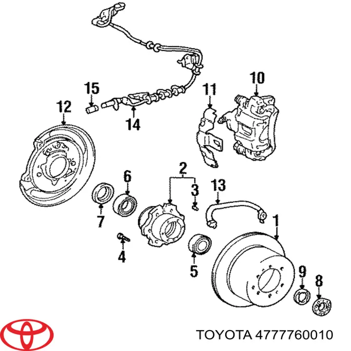 4777760010 Toyota 