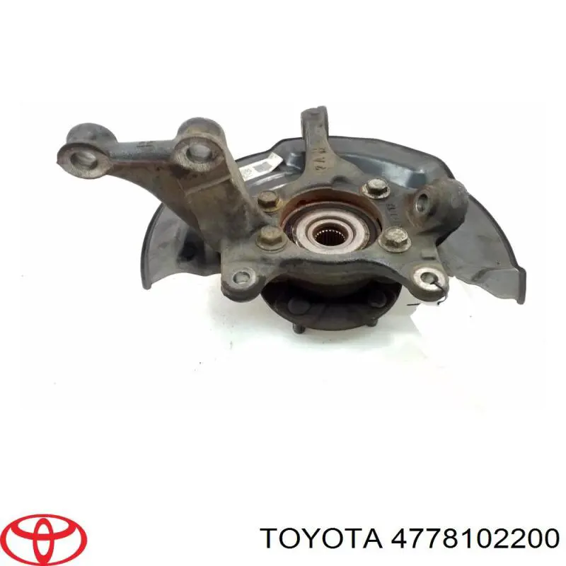 Захист гальмівного диска, переднього, правого Toyota 4778102200 ціна, від 14.60 USD