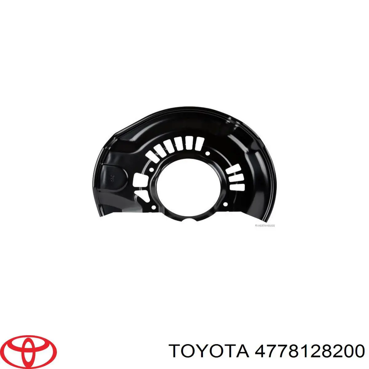 Захист гальмівного диска, переднього, правого Toyota 4778128200 ціна, від 24.18 USD