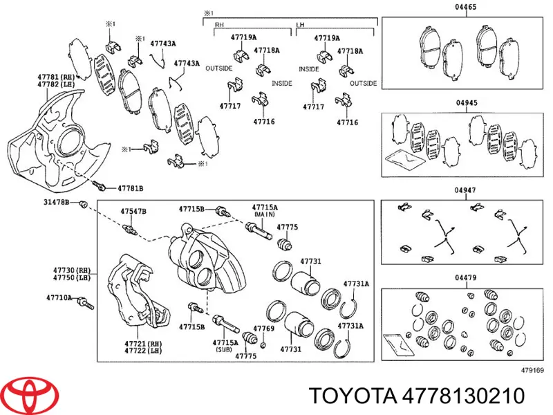 4778130210 Toyota 