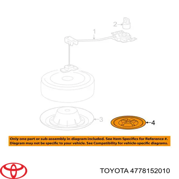 Захист гальмівного диска, переднього, правого Toyota Yaris (P10) (Тойота Яріс)
