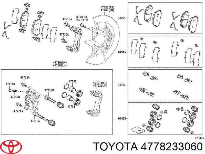  4778233060 Toyota