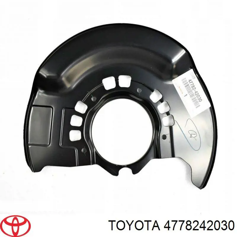 Купити 4778242030 Toyota Захист гальмівного диска, переднього, лівого