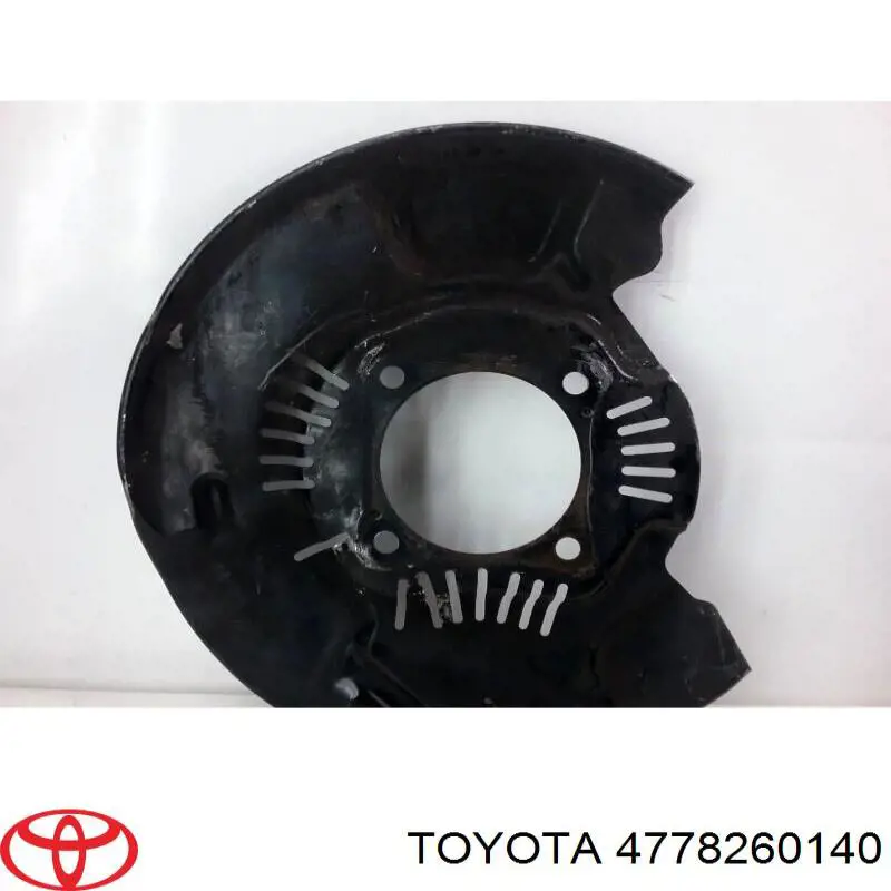 Купити 4778260140 Toyota Захист гальмівного диска, переднього, лівого