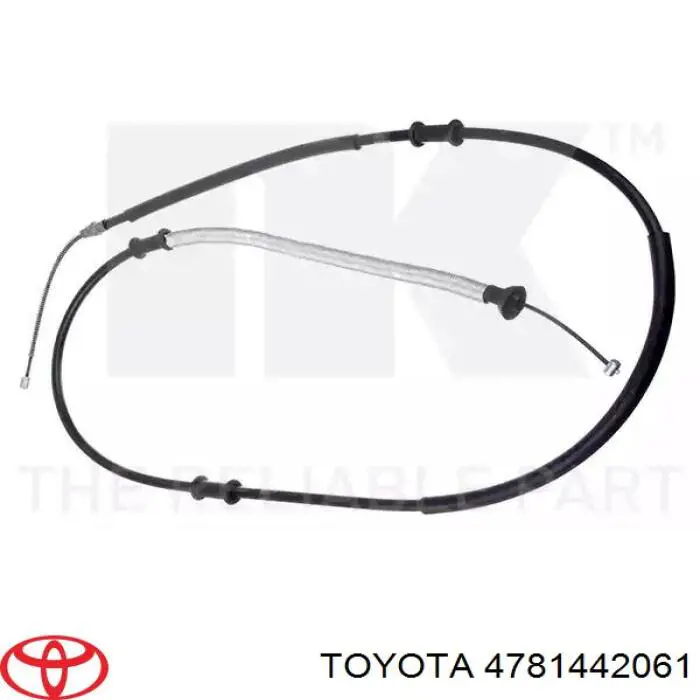 Направляюча супорту заднього, нижня Toyota 4781442061 ціна, від 6.81 USD