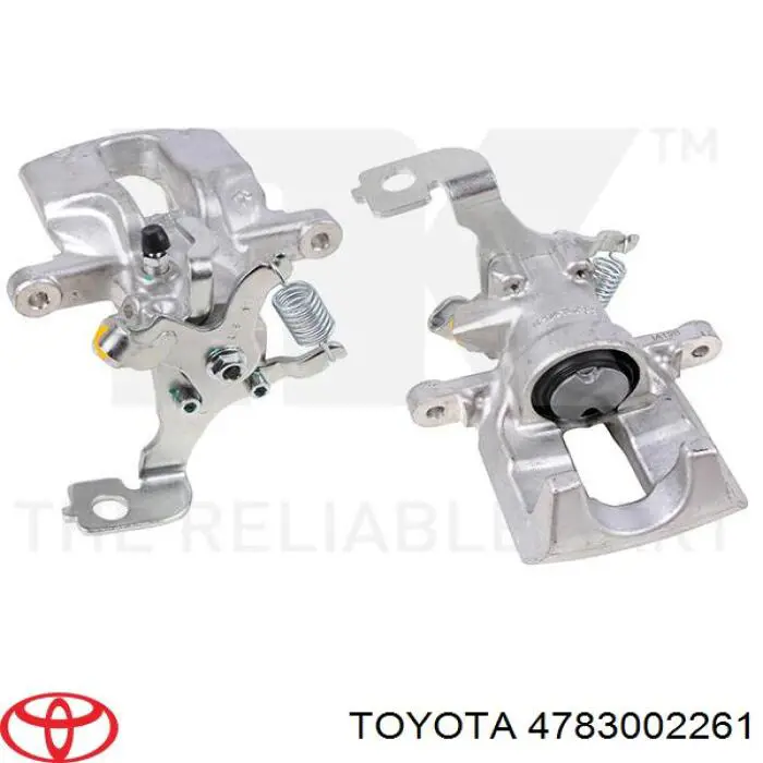 Супорт гальмівний задній правий Toyota 4783002261 ціна, від 72.14 USD