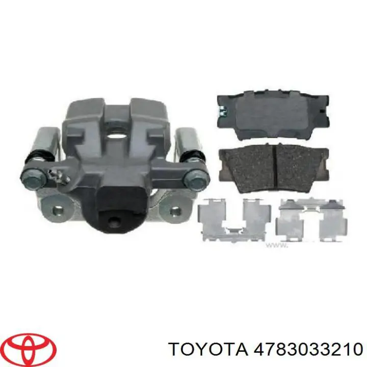 4783033210 Toyota супорт гальмівний задній правий