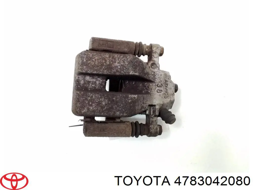 4783042080 Toyota супорт гальмівний задній правий