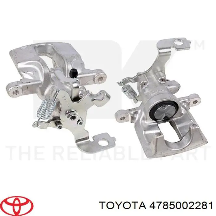 Супорт гальмівний задній лівий Toyota 4785002281 ціна, від 65.55 USD