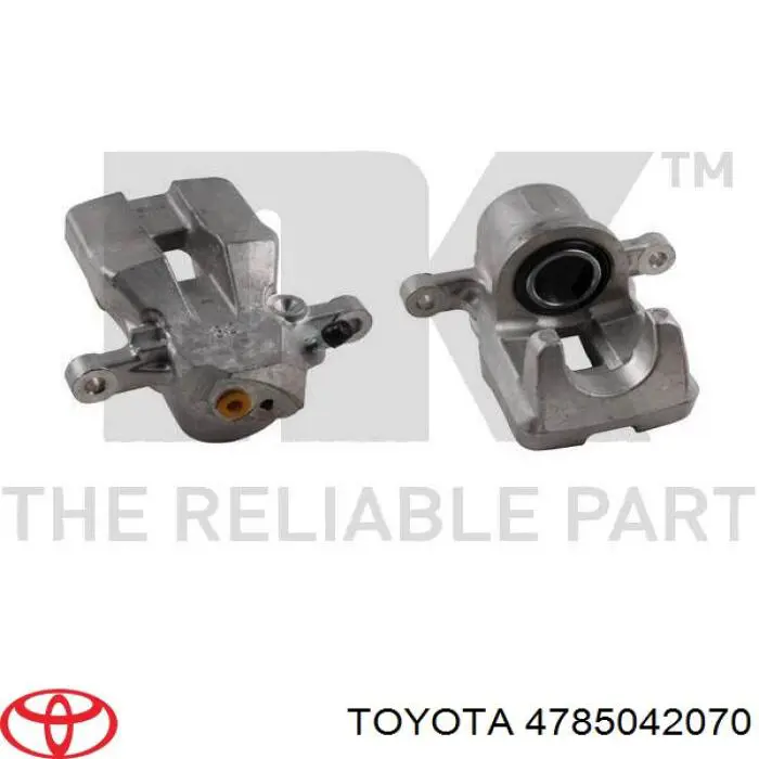 4785042070 Toyota Супорт гальмівний задній лівий