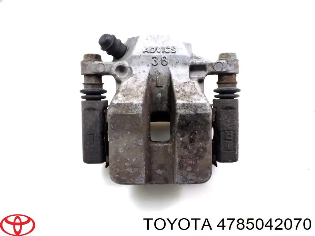 Супорт гальмівний задній лівий Toyota RAV4 4 (A4) (Тойота Рав4)